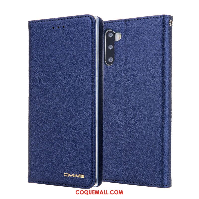 Étui Samsung Galaxy Note 10 En Cuir Tout Compris Incassable, Coque Samsung Galaxy Note 10 Étoile Protection