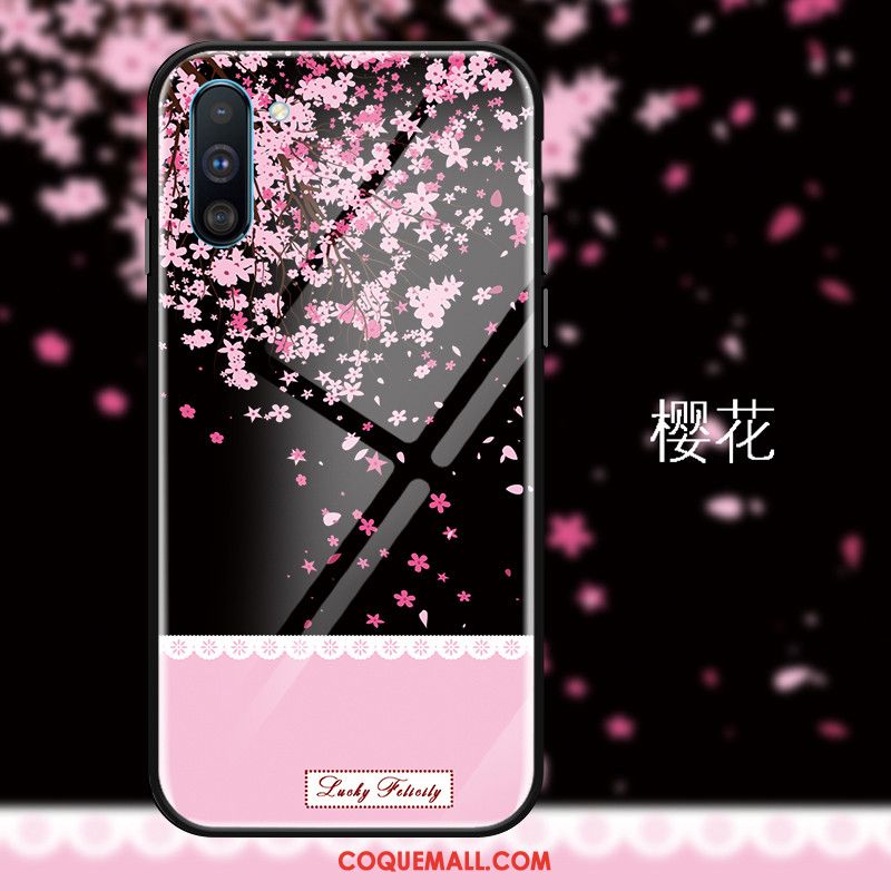 Étui Samsung Galaxy Note 10 Frais Mode Verre, Coque Samsung Galaxy Note 10 Sakura Protection