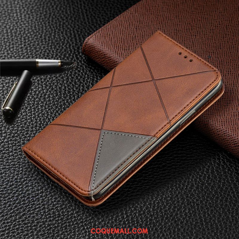 Étui Samsung Galaxy Note 10 Lite En Cuir Étoile Tout Compris, Coque Samsung Galaxy Note 10 Lite Téléphone Portable Protection