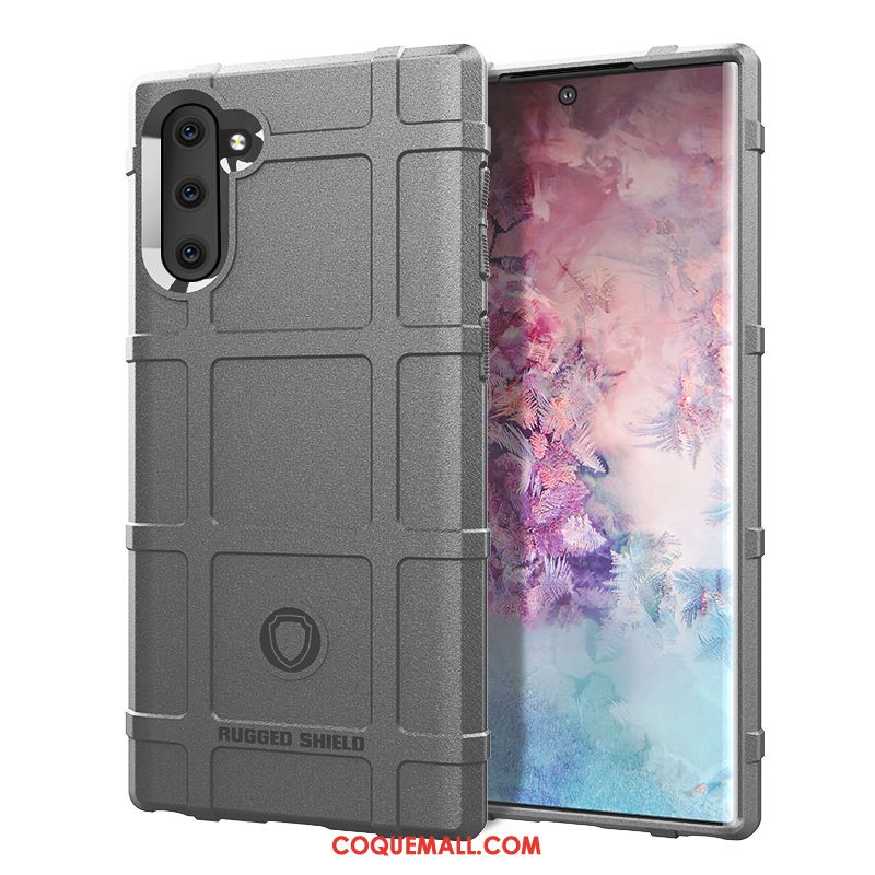 Étui Samsung Galaxy Note 10 Luxe Étoile Silicone, Coque Samsung Galaxy Note 10 Délavé En Daim Incassable