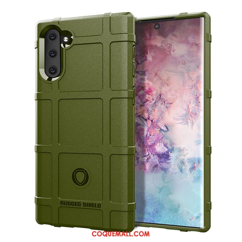 Étui Samsung Galaxy Note 10 Luxe Étoile Silicone, Coque Samsung Galaxy Note 10 Délavé En Daim Incassable