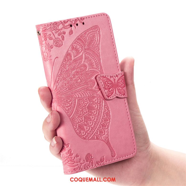 Étui Samsung Galaxy Note 10 Rose Protection Étoile, Coque Samsung Galaxy Note 10 Fluide Doux Incassable