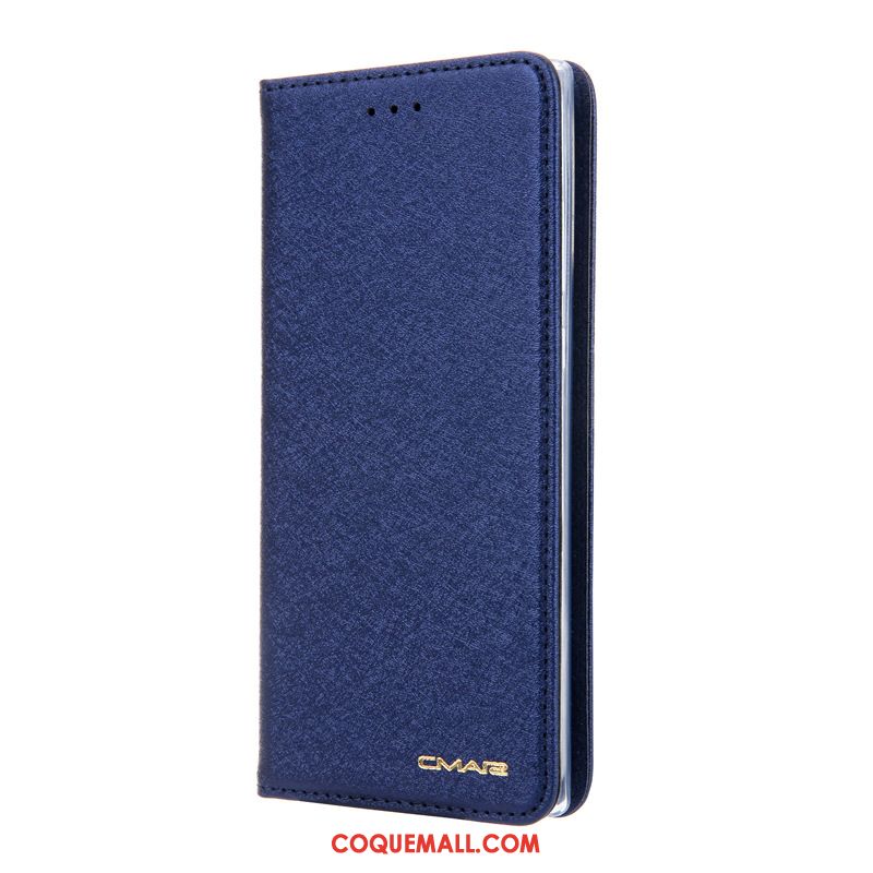 Étui Samsung Galaxy Note 10+ Étoile Bleu Téléphone Portable, Coque Samsung Galaxy Note 10+ Carte En Cuir