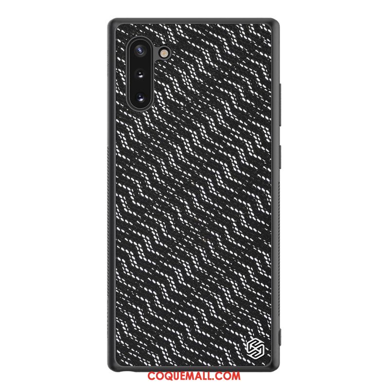 Étui Samsung Galaxy Note 10 Étoile Fluide Doux Or, Coque Samsung Galaxy Note 10 Antidérapant Mesh