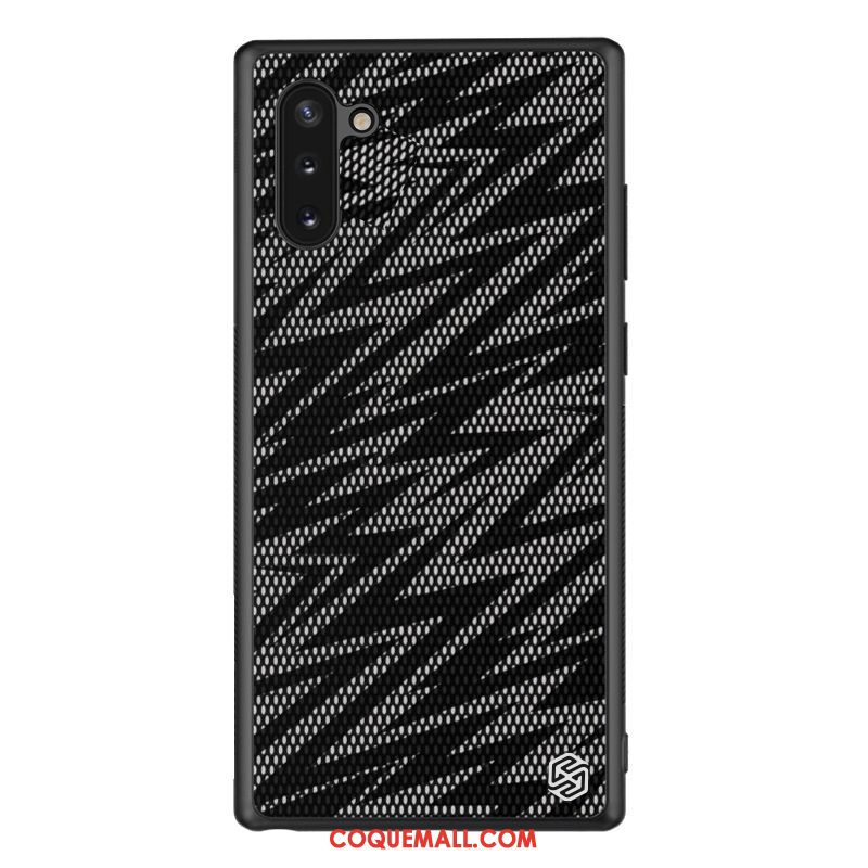 Étui Samsung Galaxy Note 10 Étoile Fluide Doux Or, Coque Samsung Galaxy Note 10 Antidérapant Mesh