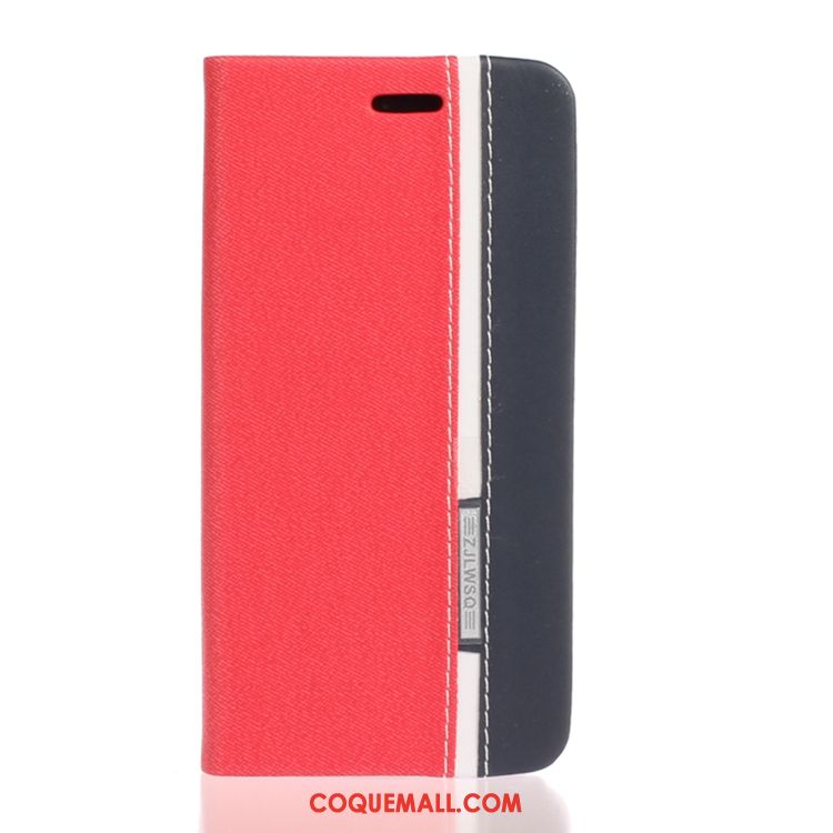 Étui Samsung Galaxy Note 10+ Étoile Fluide Doux Rouge, Coque Samsung Galaxy Note 10+ Téléphone Portable En Cuir