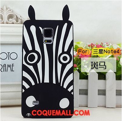 Étui Samsung Galaxy Note 4 Amoureux Étoile Noir, Coque Samsung Galaxy Note 4 Ornements Suspendus Dessin Animé