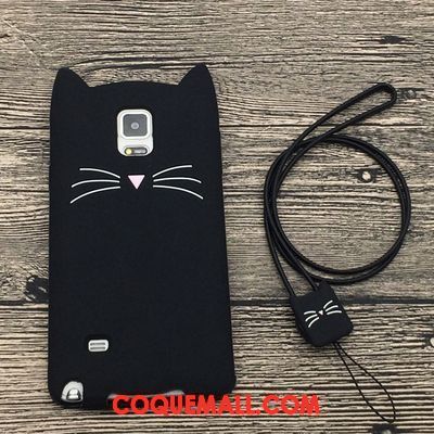 Étui Samsung Galaxy Note 4 Amoureux Étoile Noir, Coque Samsung Galaxy Note 4 Ornements Suspendus Dessin Animé