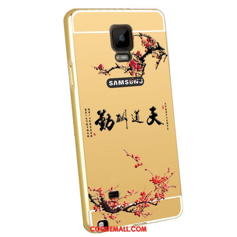 Étui Samsung Galaxy Note 4 Bleu Étoile Téléphone Portable, Coque Samsung Galaxy Note 4 Border Gaufrage