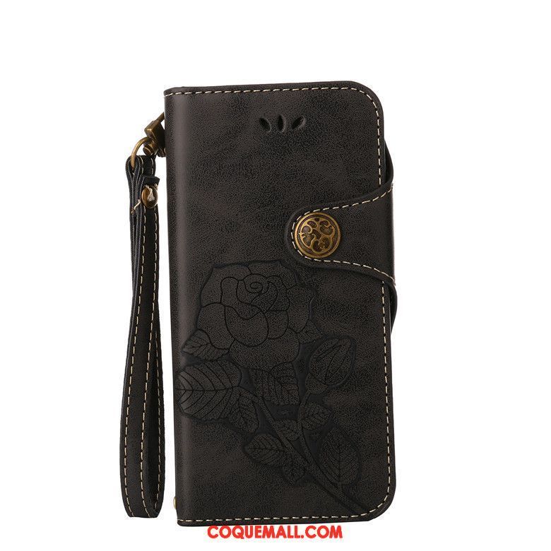 Étui Samsung Galaxy Note 4 Carte Vintage Étui En Cuir, Coque Samsung Galaxy Note 4 Étoile Protection