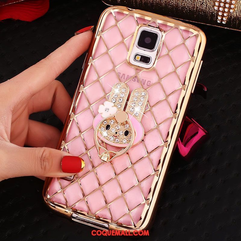 Étui Samsung Galaxy Note 4 Incruster Strass Étoile Protection, Coque Samsung Galaxy Note 4 Fluide Doux Téléphone Portable