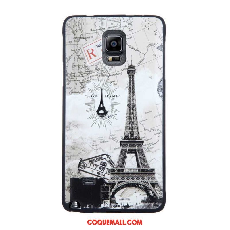 Étui Samsung Galaxy Note 4 Protection Fluide Doux Silicone, Coque Samsung Galaxy Note 4 Incassable Dessin Animé