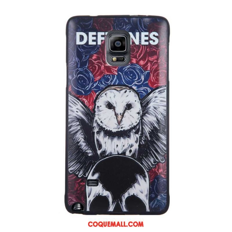 Étui Samsung Galaxy Note 4 Protection Fluide Doux Silicone, Coque Samsung Galaxy Note 4 Incassable Dessin Animé