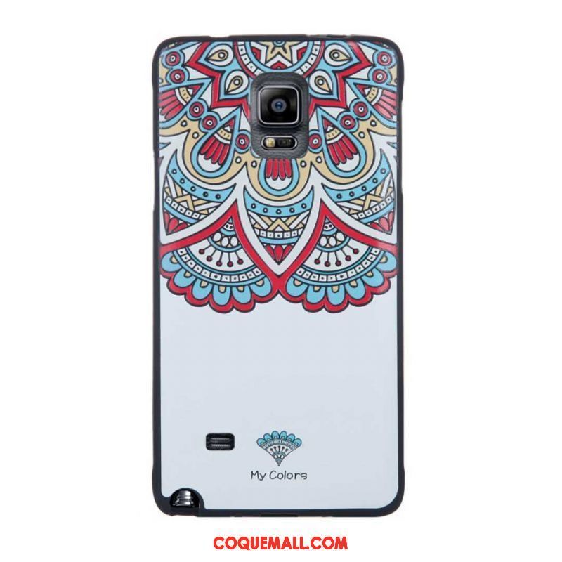 Étui Samsung Galaxy Note 4 Protection Fluide Doux Silicone, Coque Samsung Galaxy Note 4 Incassable Dessin Animé