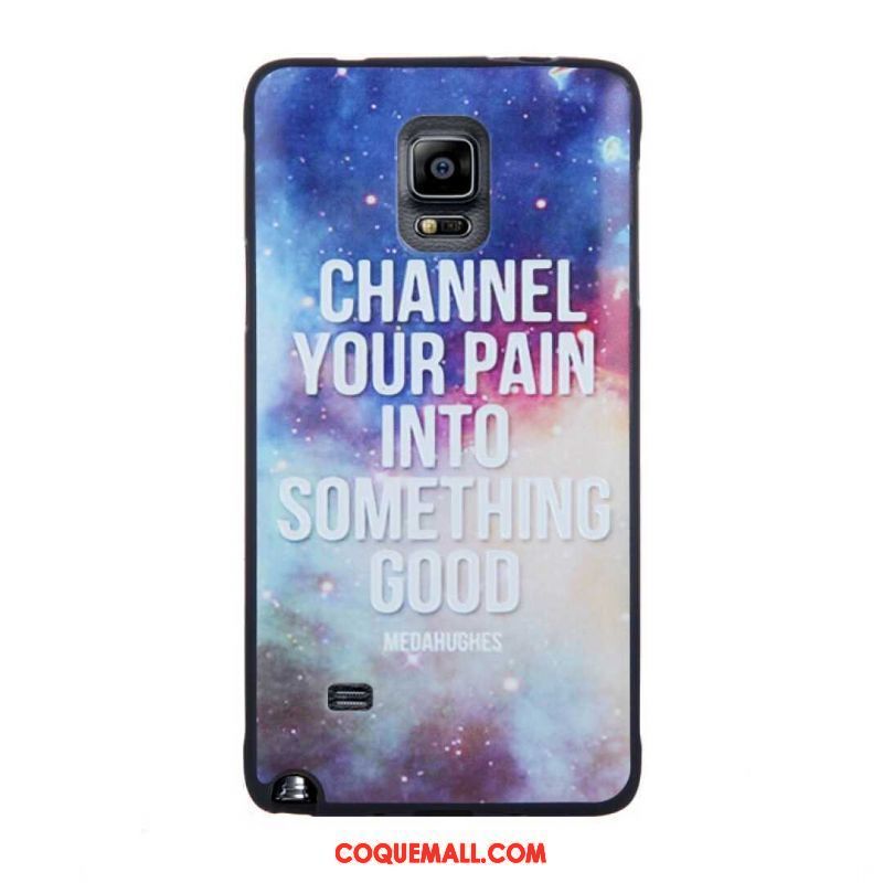 Étui Samsung Galaxy Note 4 Protection Fluide Doux Silicone, Coque Samsung Galaxy Note 4 Incassable Dessin Animé