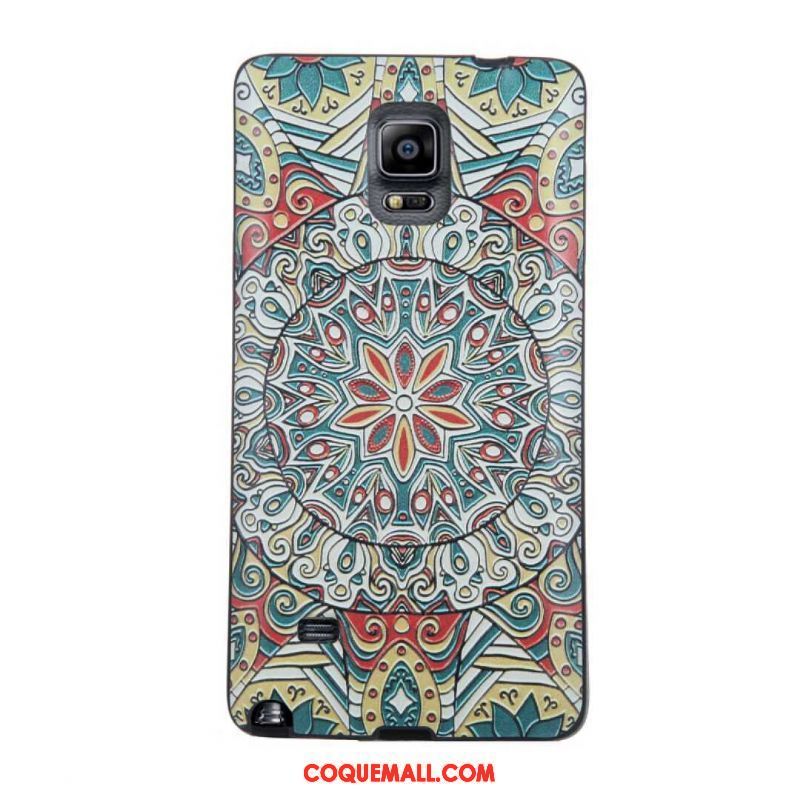 Étui Samsung Galaxy Note 4 Protection Fluide Doux Silicone, Coque Samsung Galaxy Note 4 Incassable Dessin Animé