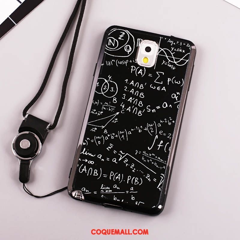 Étui Samsung Galaxy Note 4 Protection Noir Téléphone Portable, Coque Samsung Galaxy Note 4 Créatif Silicone