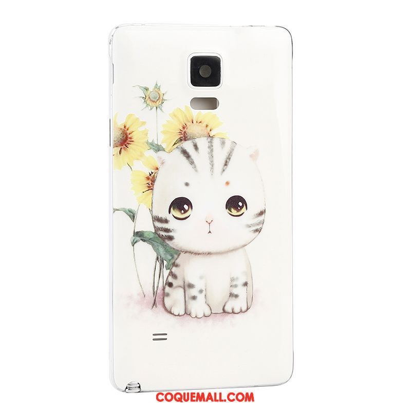 Étui Samsung Galaxy Note 4 Rose Téléphone Portable Étoile, Coque Samsung Galaxy Note 4 Couvercle Arrière