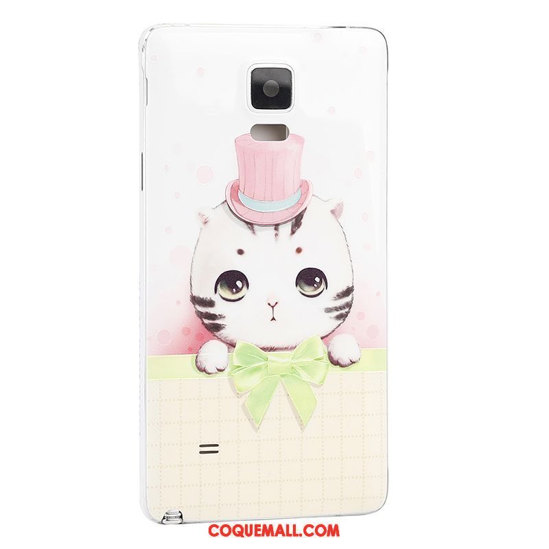 Étui Samsung Galaxy Note 4 Rose Téléphone Portable Étoile, Coque Samsung Galaxy Note 4 Couvercle Arrière