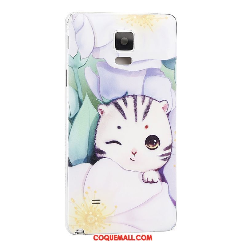 Étui Samsung Galaxy Note 4 Rose Téléphone Portable Étoile, Coque Samsung Galaxy Note 4 Couvercle Arrière