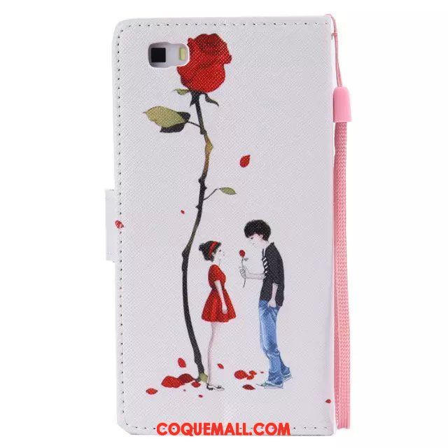 Étui Samsung Galaxy Note 4 Rose Étui En Cuir Téléphone Portable, Coque Samsung Galaxy Note 4 Protection Support