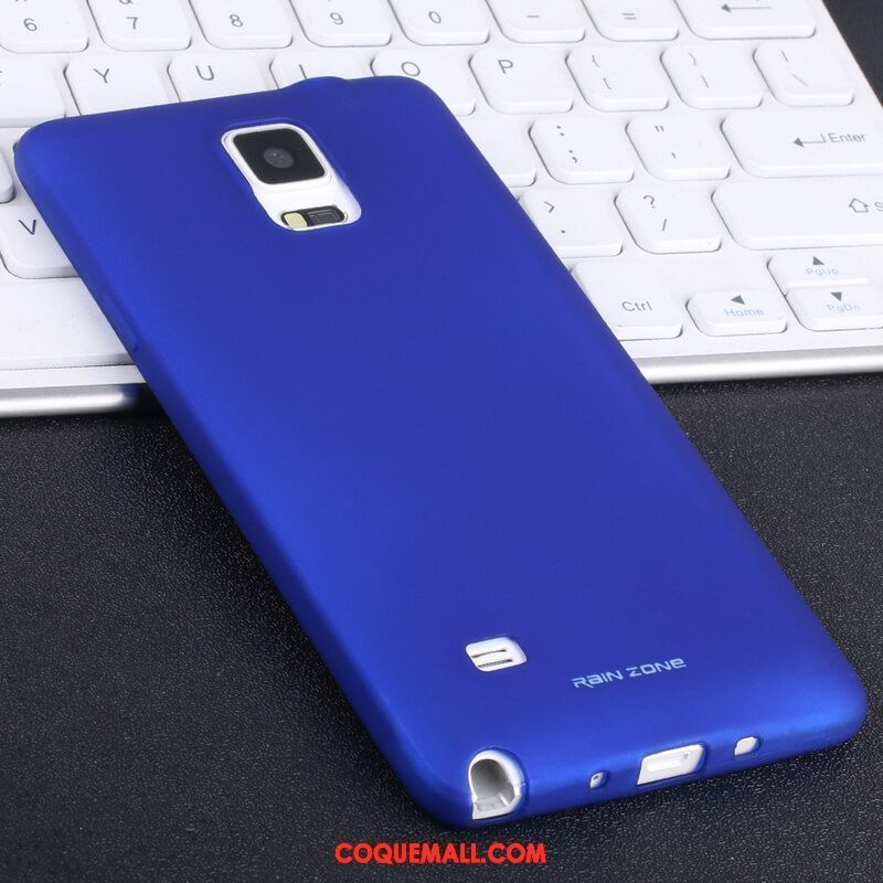 Étui Samsung Galaxy Note 4 Silicone Couvercle Arrière Personnalité, Coque Samsung Galaxy Note 4 Créatif Rouge