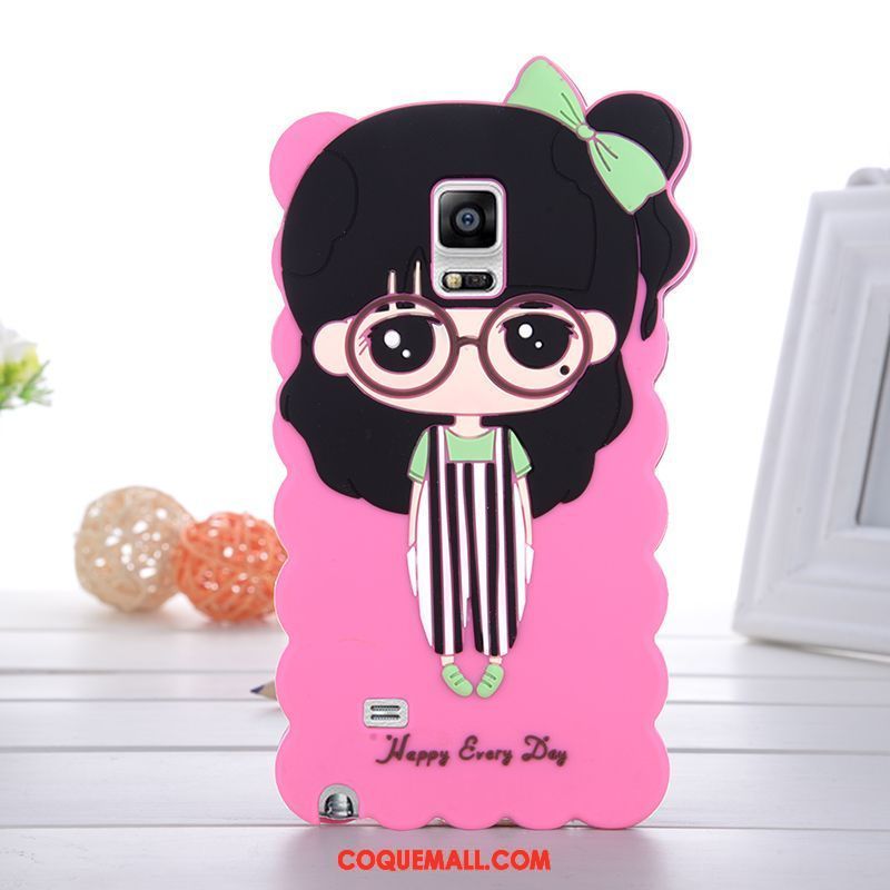 Étui Samsung Galaxy Note 4 Silicone Téléphone Portable Dessin Animé, Coque Samsung Galaxy Note 4 Étoile Fluide Doux