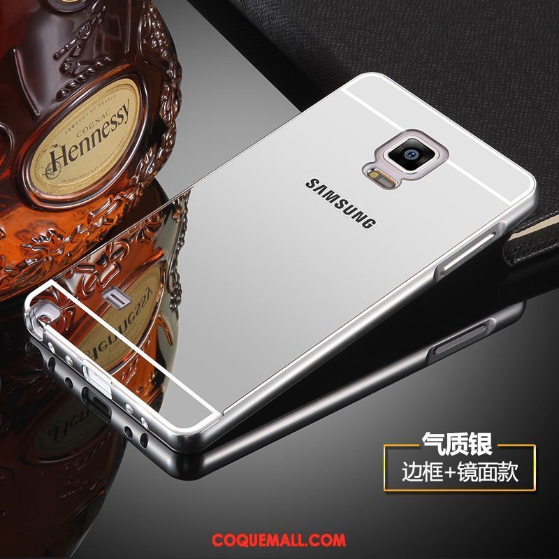 Étui Samsung Galaxy Note 4 Tendance Téléphone Portable Protection, Coque Samsung Galaxy Note 4 Border Rose