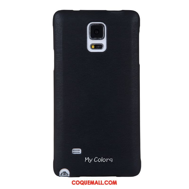 Étui Samsung Galaxy Note 4 Téléphone Portable Business Protection, Coque Samsung Galaxy Note 4 Similicuir Fluide Doux