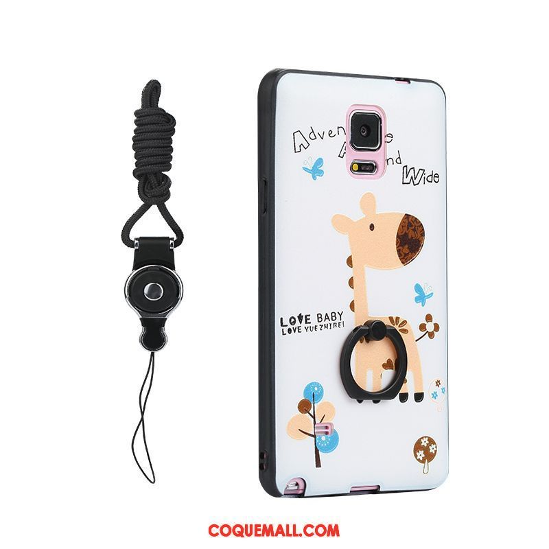 Étui Samsung Galaxy Note 4 Téléphone Portable Créatif Protection, Coque Samsung Galaxy Note 4 Silicone Incassable