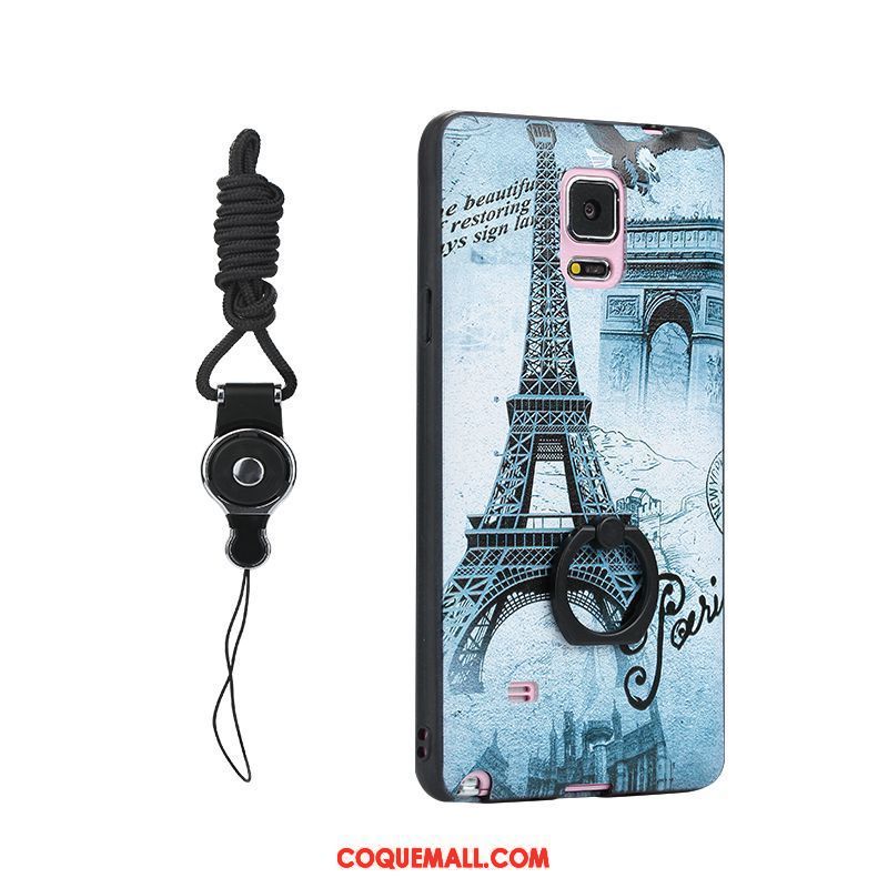 Étui Samsung Galaxy Note 4 Téléphone Portable Créatif Protection, Coque Samsung Galaxy Note 4 Silicone Incassable