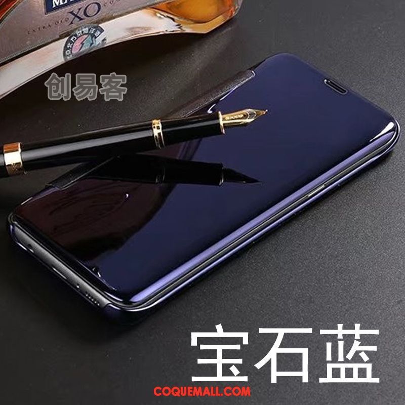 Étui Samsung Galaxy Note 4 Étui En Cuir Protection Or, Coque Samsung Galaxy Note 4 Miroir Étoile