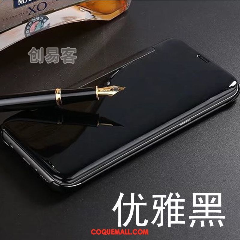 Étui Samsung Galaxy Note 4 Étui En Cuir Protection Or, Coque Samsung Galaxy Note 4 Miroir Étoile