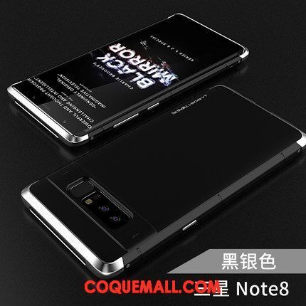 Étui Samsung Galaxy Note 8 Bleu Téléphone Portable Très Mince, Coque Samsung Galaxy Note 8 Étoile Délavé En Daim