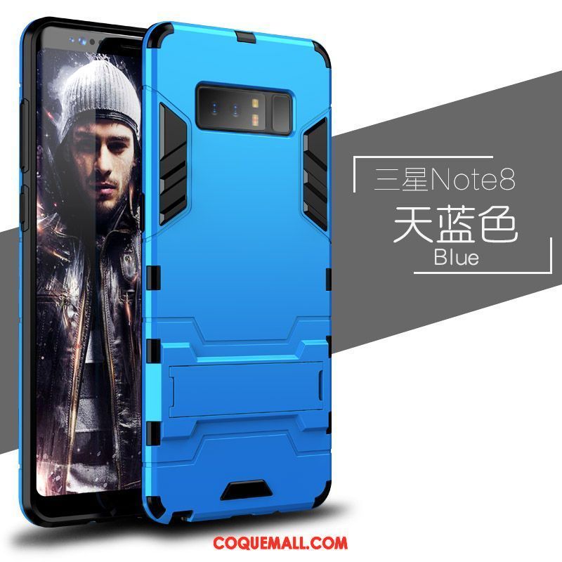 Étui Samsung Galaxy Note 8 Délavé En Daim Incassable Or, Coque Samsung Galaxy Note 8 Téléphone Portable Créatif