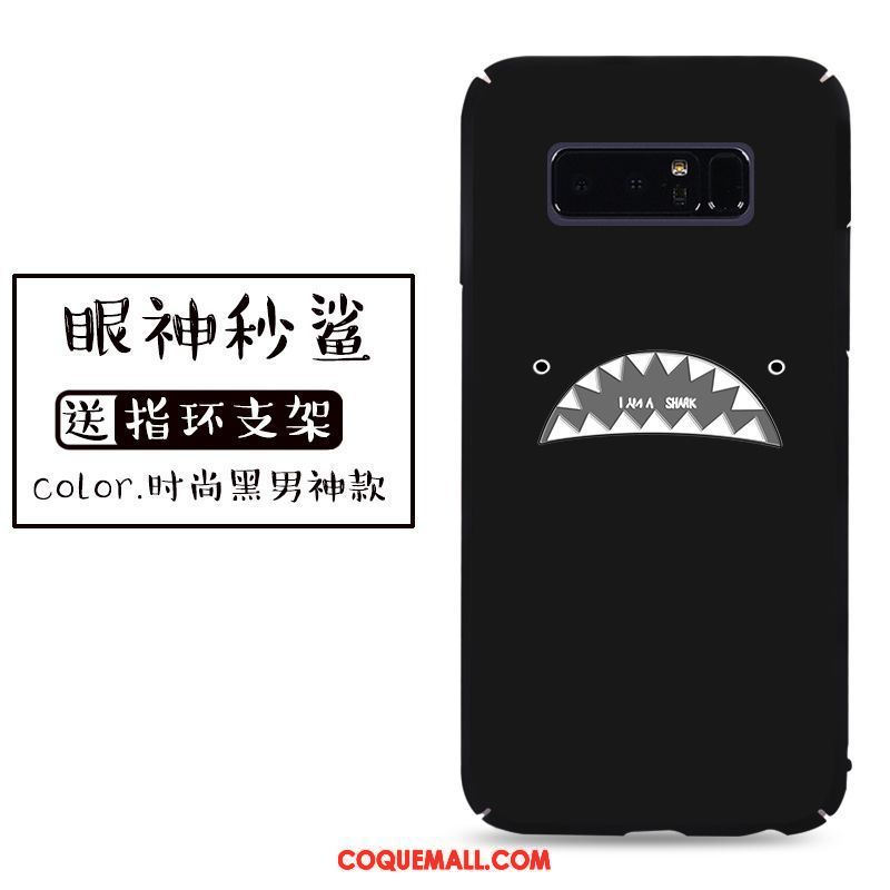 Étui Samsung Galaxy Note 8 Délavé En Daim Personnalité Rouge, Coque Samsung Galaxy Note 8 Fluide Doux Incassable