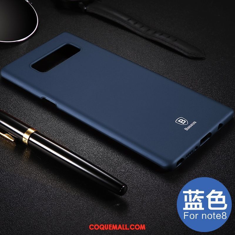 Étui Samsung Galaxy Note 8 Délavé En Daim Téléphone Portable Incassable, Coque Samsung Galaxy Note 8 Étoile Protection