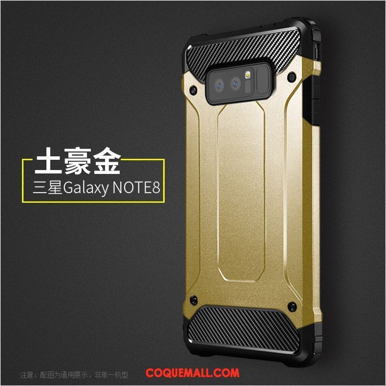 Étui Samsung Galaxy Note 8 Fluide Doux Délavé En Daim Incassable, Coque Samsung Galaxy Note 8 Tout Compris Téléphone Portable