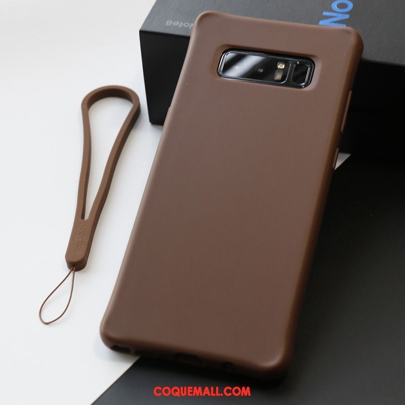 Étui Samsung Galaxy Note 8 Ornements Suspendus Clair Vert, Coque Samsung Galaxy Note 8 Fluide Doux Étoile