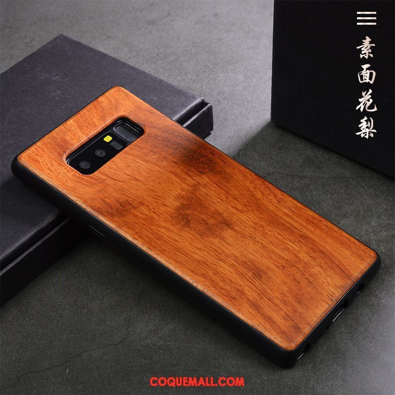 Étui Samsung Galaxy Note 8 Personnalité Vintage Tendance, Coque Samsung Galaxy Note 8 Protection Incassable Braun