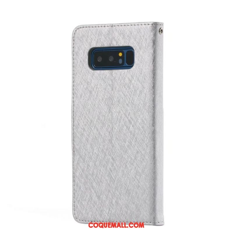 Étui Samsung Galaxy Note 8 Portefeuille Étui En Cuir Téléphone Portable, Coque Samsung Galaxy Note 8 Protection Ornements Suspendus