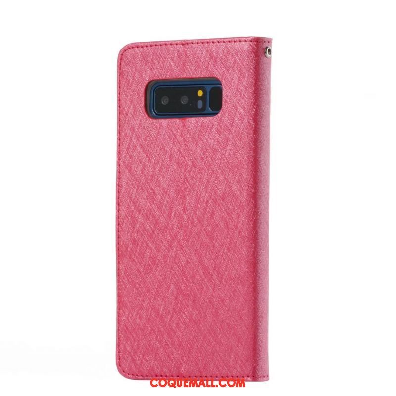 Étui Samsung Galaxy Note 8 Portefeuille Étui En Cuir Téléphone Portable, Coque Samsung Galaxy Note 8 Protection Ornements Suspendus