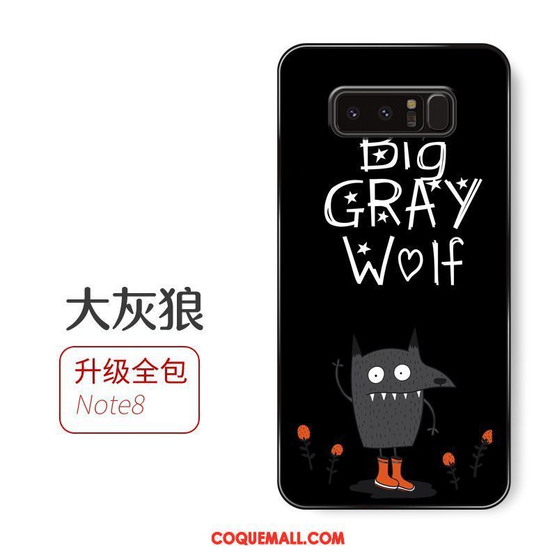 Étui Samsung Galaxy Note 8 Silicone Jaune Téléphone Portable, Coque Samsung Galaxy Note 8 Fluide Doux Créatif