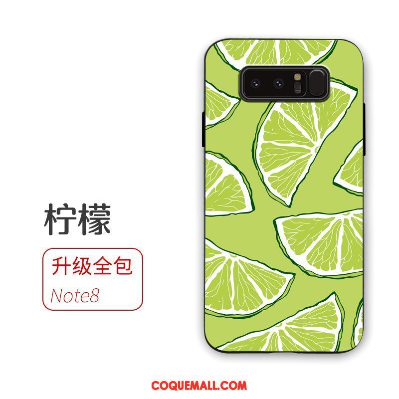 Étui Samsung Galaxy Note 8 Silicone Tendance Incassable, Coque Samsung Galaxy Note 8 Étoile Fluide Doux