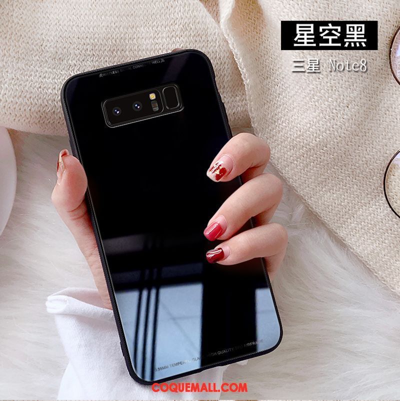 Étui Samsung Galaxy Note 8 Téléphone Portable Étoile Noir, Coque Samsung Galaxy Note 8 Tendance Protection