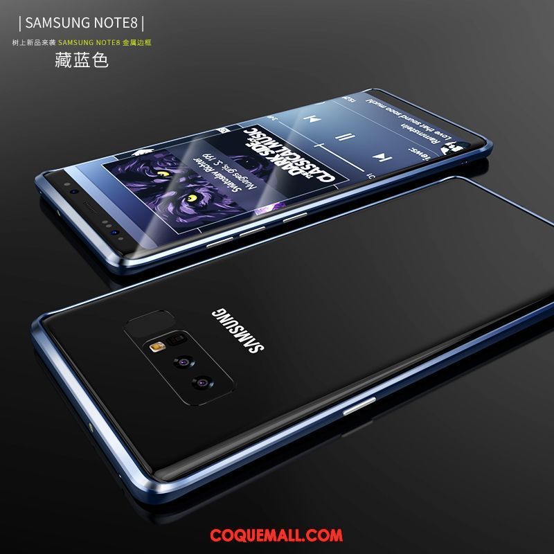 Étui Samsung Galaxy Note 8 Violet Très Mince Incassable, Coque Samsung Galaxy Note 8 Étoile Téléphone Portable
