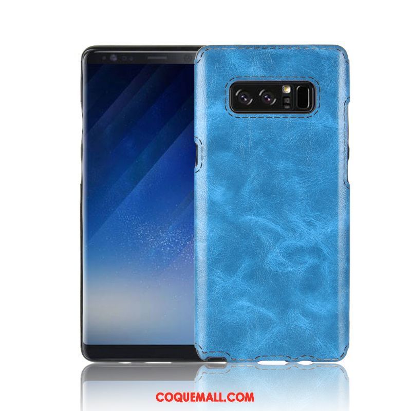 Étui Samsung Galaxy Note 8 Étoile Étui En Cuir Silicone, Coque Samsung Galaxy Note 8 Protection Incassable