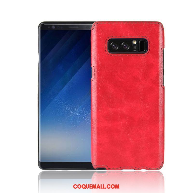 Étui Samsung Galaxy Note 8 Étoile Étui En Cuir Silicone, Coque Samsung Galaxy Note 8 Protection Incassable