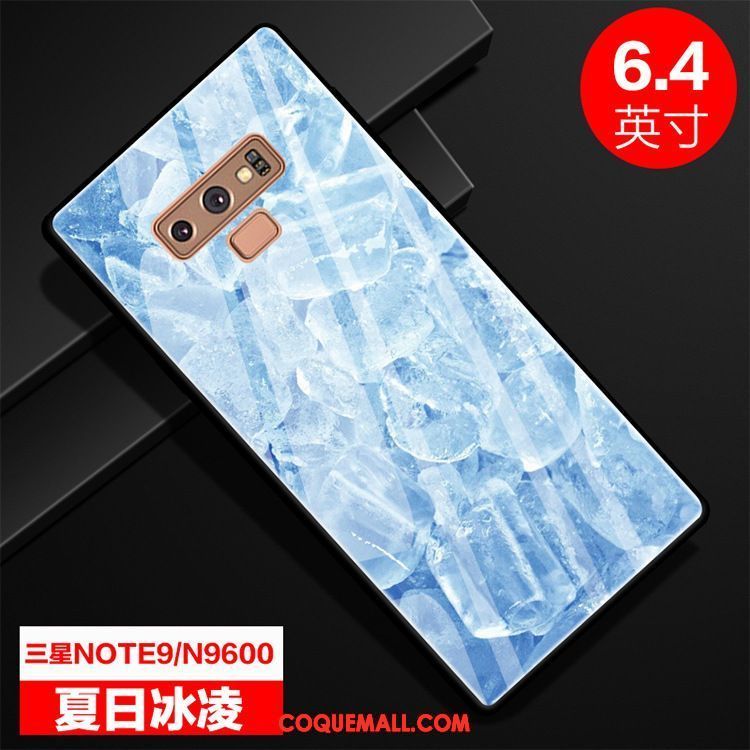 Étui Samsung Galaxy Note 9 Bleu Protection Étoile, Coque Samsung Galaxy Note 9 Personnalité Coloré