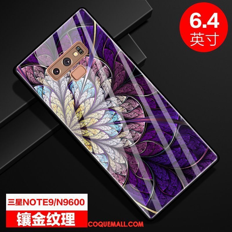 Étui Samsung Galaxy Note 9 Bleu Protection Étoile, Coque Samsung Galaxy Note 9 Personnalité Coloré